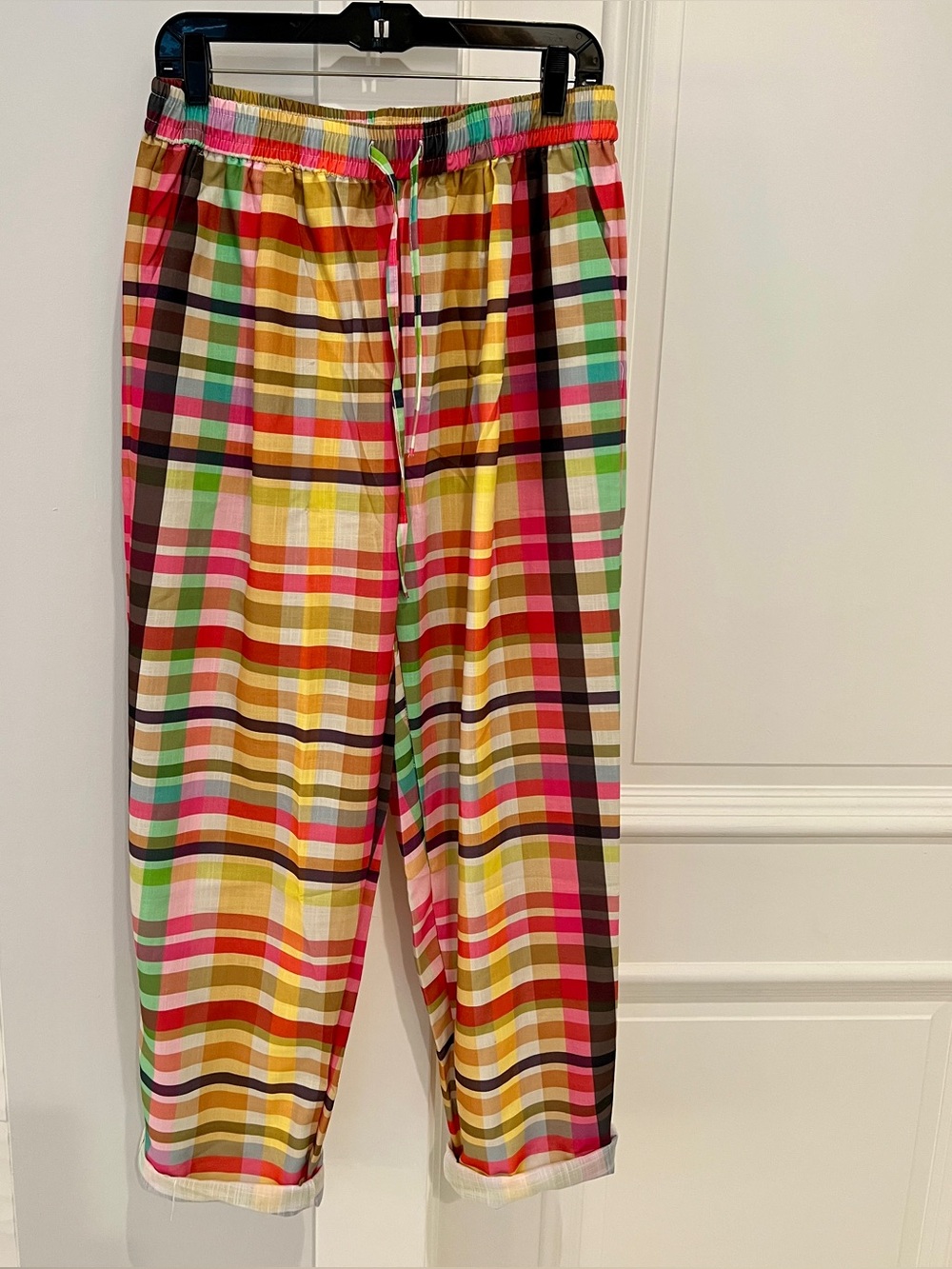 Fun summer plaid pants - Picture 3 of 5